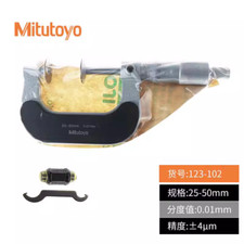 1 PCS  Mitutoyo    123-102 mechanical micrometer 25-50mm scale micrometer picture
