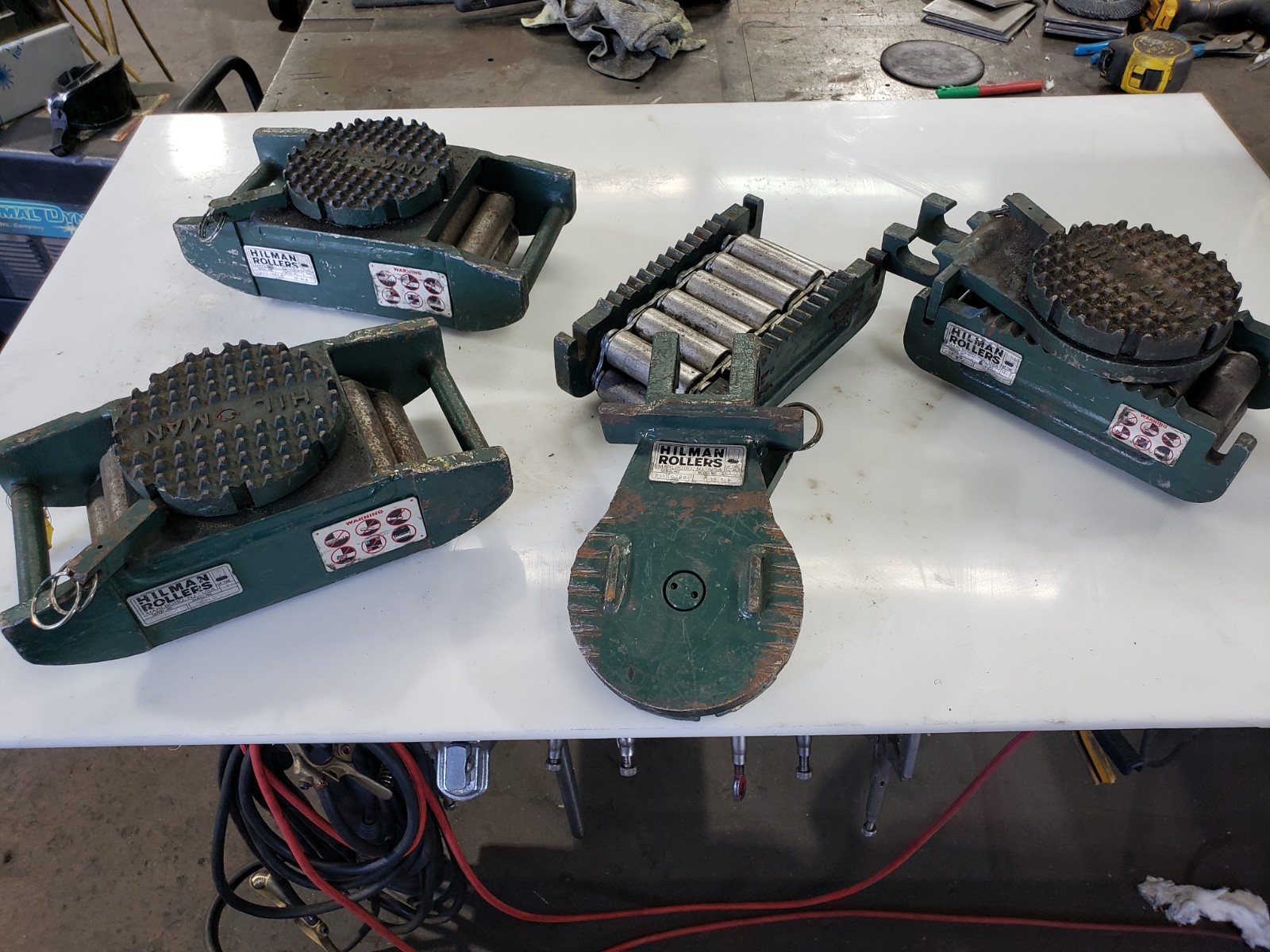 HILMAN ROLLERS 15 AND 12.5 TONS HILMAN ROLLERS 15 AND 12.5 TONS