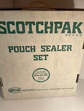 Vintage Scotchpak Pouch Sealer Set Model 9062 Kapak Corp., Unused picture