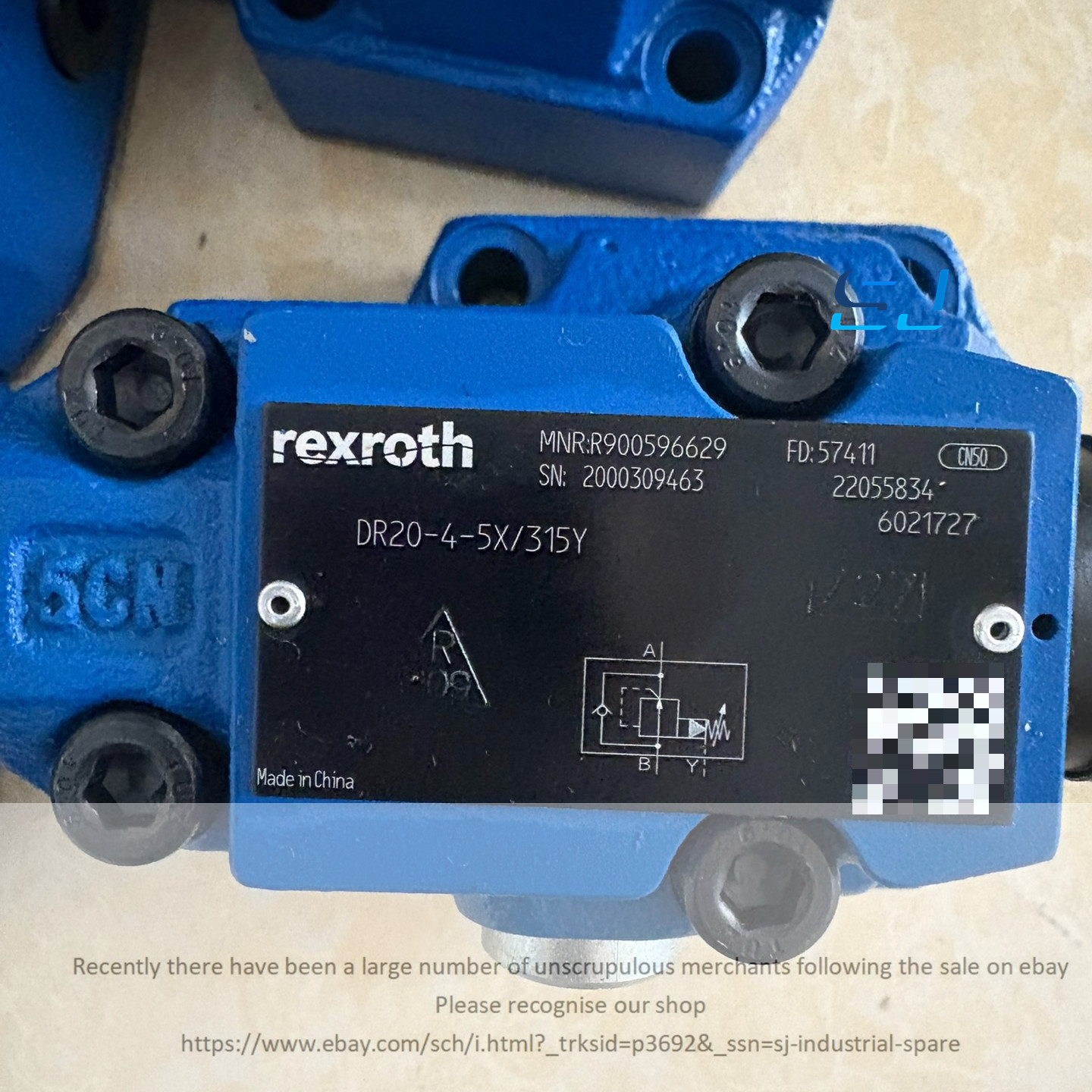 Brand new Rexroth R900596629 DR20-4-5X/315Y Pressure Reducing Valve R900596629 Brand new Rexroth R900596629 DR20-4-5X/315Y Pressure Reducing Valve R900596629