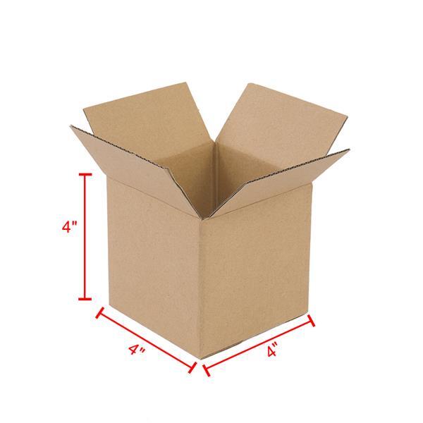 100pcs 8x6x4Cardboard Paper Boxes Mailing Packing Shipping Box Corrugated Carton
