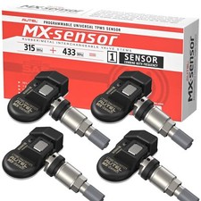 Autel MaxiTPMS MX Sensor 315 433MHz 4PCs Durable Tire Pressure Sensor Set picture