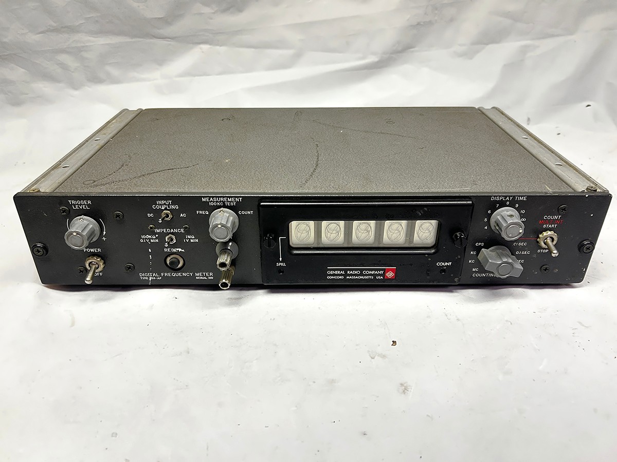General Radio Company Co. 1153-AP Digital Frequency Meter Numerik Indicator General Radio Company Co. 1153-AP Digital Frequency Meter Numerik Indicator