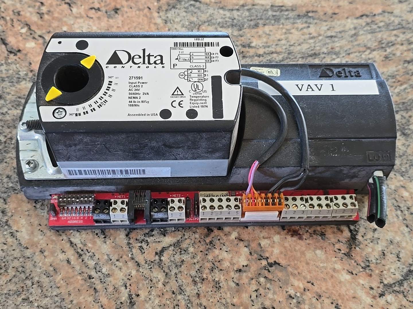 Delta controls DVC-V322 271591 VAV controller Delta controls DVC-V322 271591 VAV controller