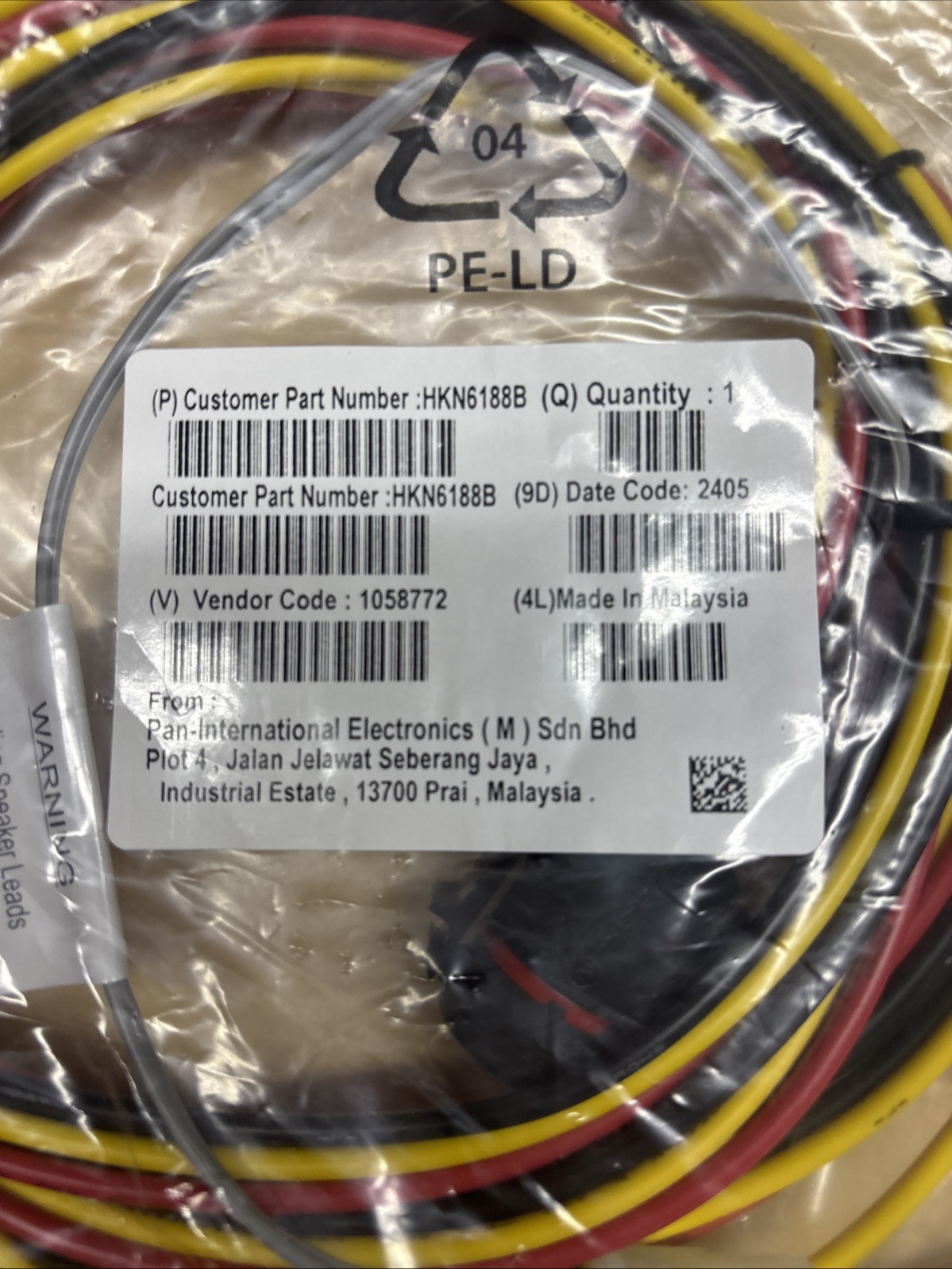 NEW Motorola 05 07 09 Control Head Power Cable XTL2500 XTL5000 APX7500 HKN6188 B NEW Motorola 05 07 09 Control Head Power Cable XTL2500 XTL5000 APX7500 HKN6188 B