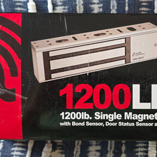 Alarm Controls 1200LB Electromagnetic Magnetic Lock Single Door 12/24VDC picture