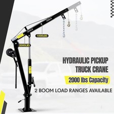 GRAVEE Hydraulic Pickup Truck Crane 2000 Lbs Folding Truck-Mounted Bed w/ Winch picture