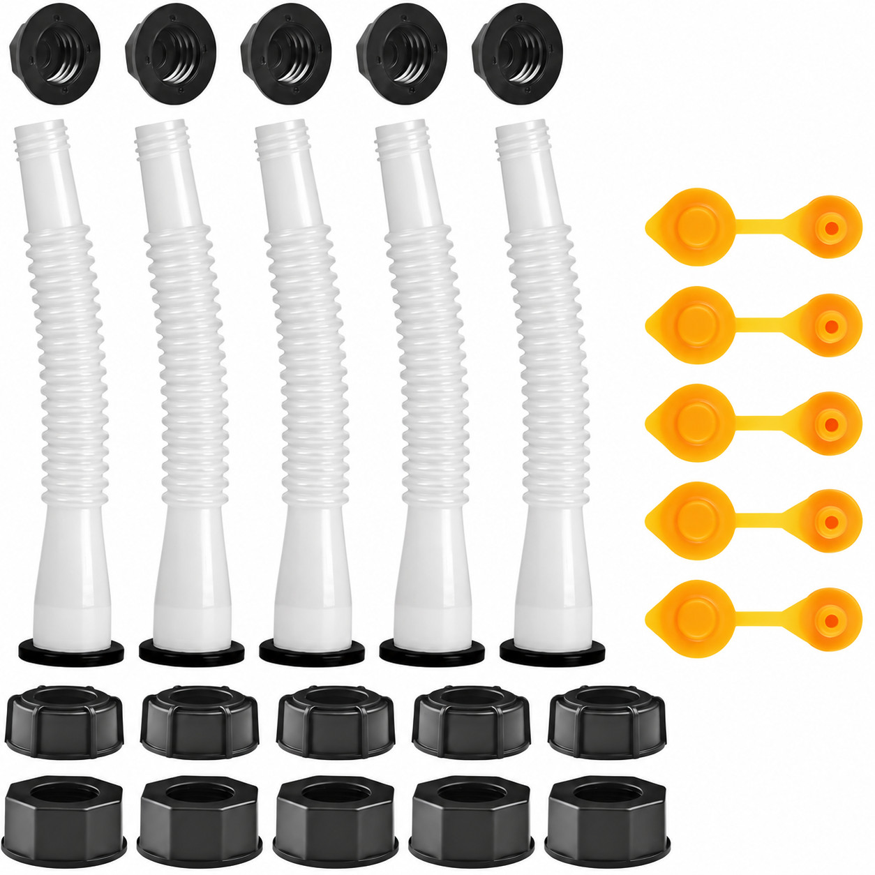 5 SETS Replacement Gas Can Spout fit Blitz, Midwest ,Scepter, Briggs&Stratton 5 SETS Replacement Gas Can Spout fit Blitz, Midwest ,Scepter, Briggs&Stratton