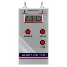 Ultrasonic Oxygen Meter O2 Flow Pressure Digital Readout Oxygen Analyzer picture