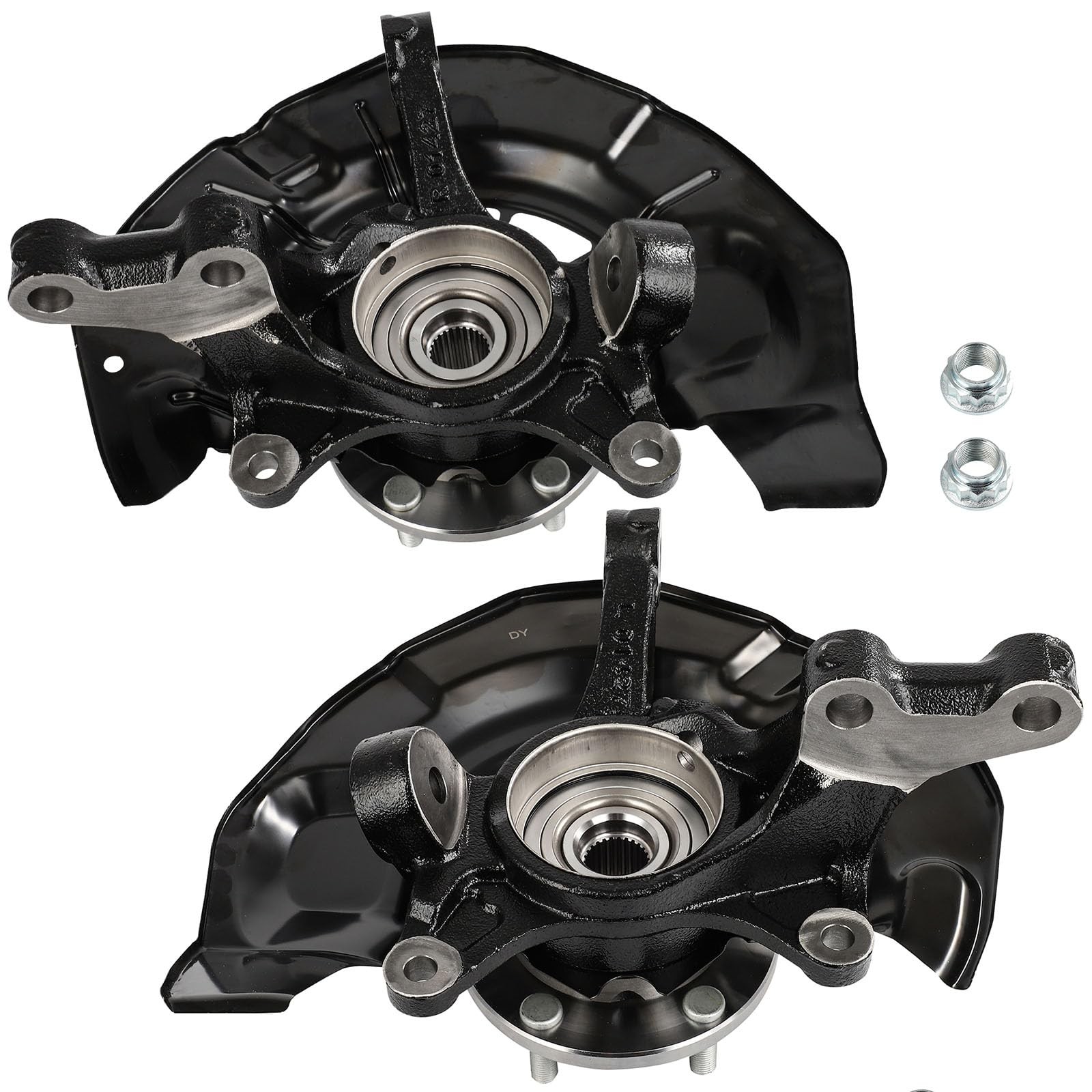 2Pcs Wheel Hub Bearing Knuckle Assembly For Toyota Highlander 698-442;698-443 2Pcs Wheel Hub Bearing Knuckle Assembly For Toyota Highlander 698-442;698-443