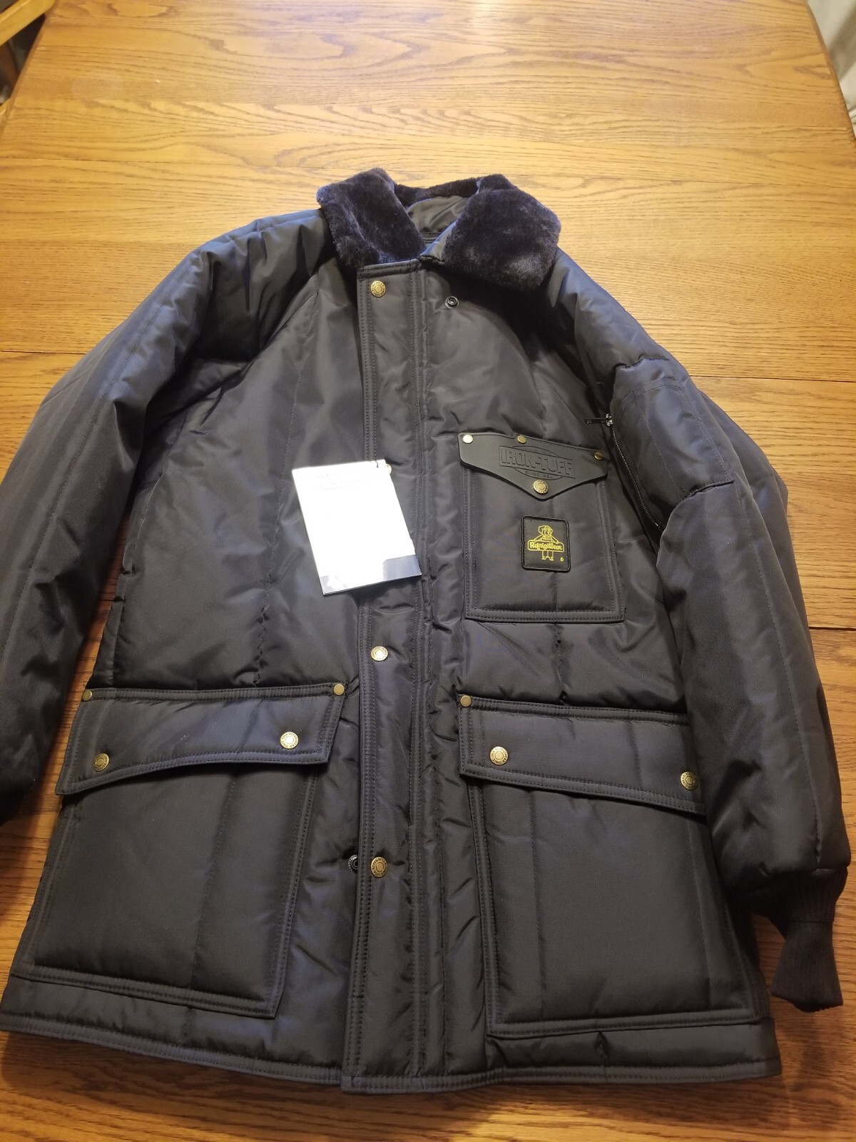 Refrigiwear Blue Iron-Tuff™ Jacket Size M. New C9 Refrigiwear Blue Iron-Tuff™ Jacket Size M. New C9