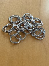 3/4 Inch Loose Leaf Binder Rings Large Book Rings, 24 Pieces picture