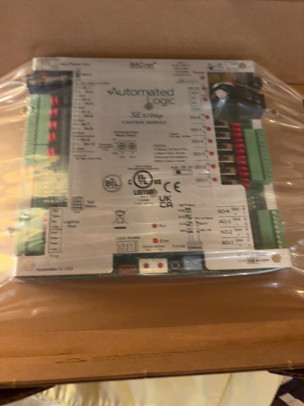 Automated Logic SE6104SP BACnet HVAC Building Automation Control Module NEW Automated Logic SE6104SP BACnet HVAC Building Automation Control Module NEW