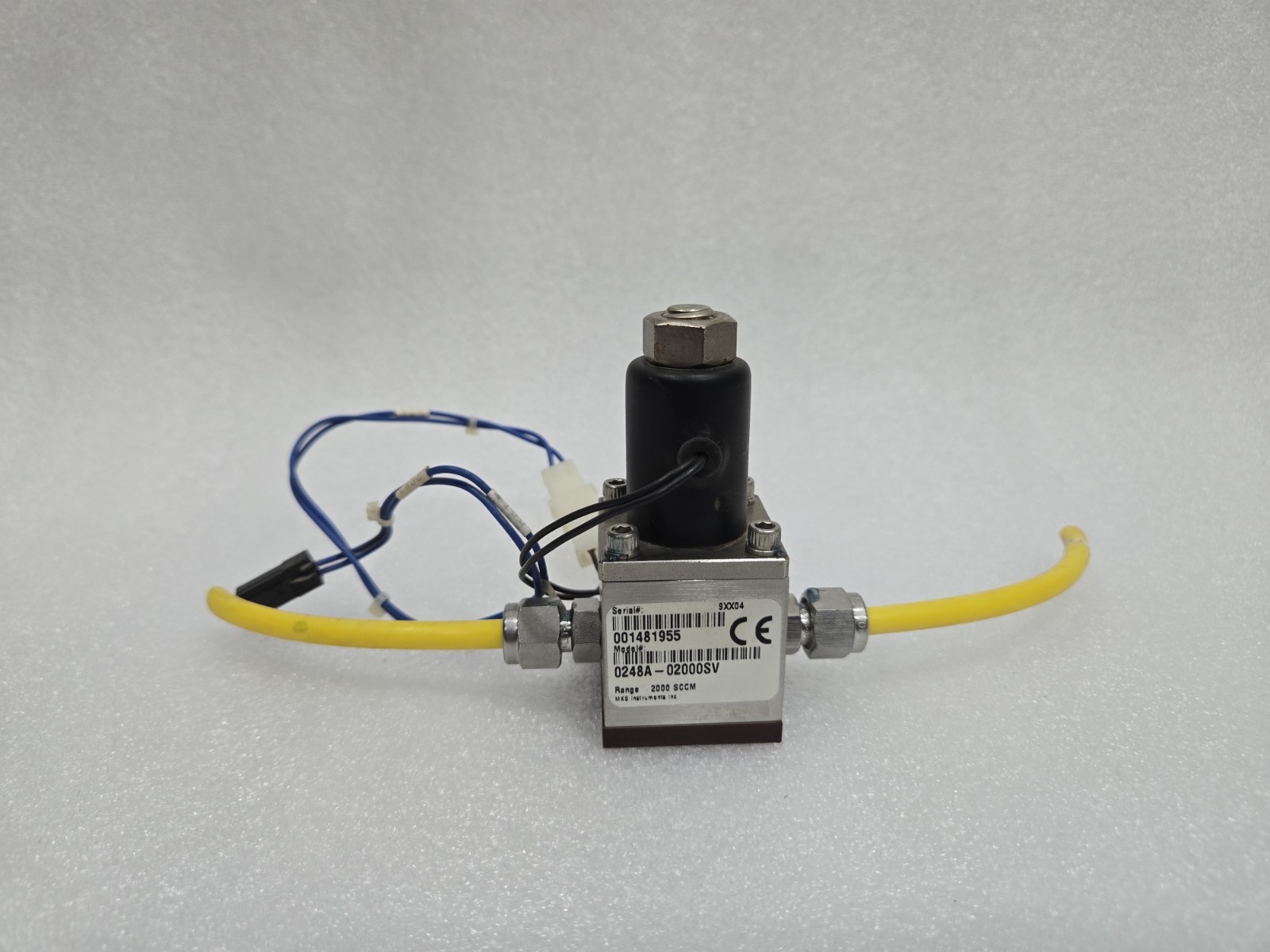 1PCS MKS Instruments Inc 0248A-02000SV Valve Range 2000SCCM Fast Ship 1PCS MKS Instruments Inc 0248A-02000SV Valve Range 2000SCCM Fast Ship
