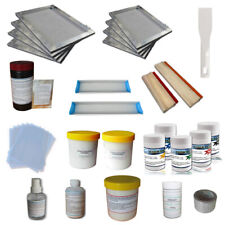 TECHTONGDA T-Shirt Screen Printing Materials Kit Simple DIY Tools Squeegees picture