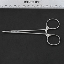 Aesculap BH111R Halsted Mosquito Forceps Delicate Curved 5 in picture