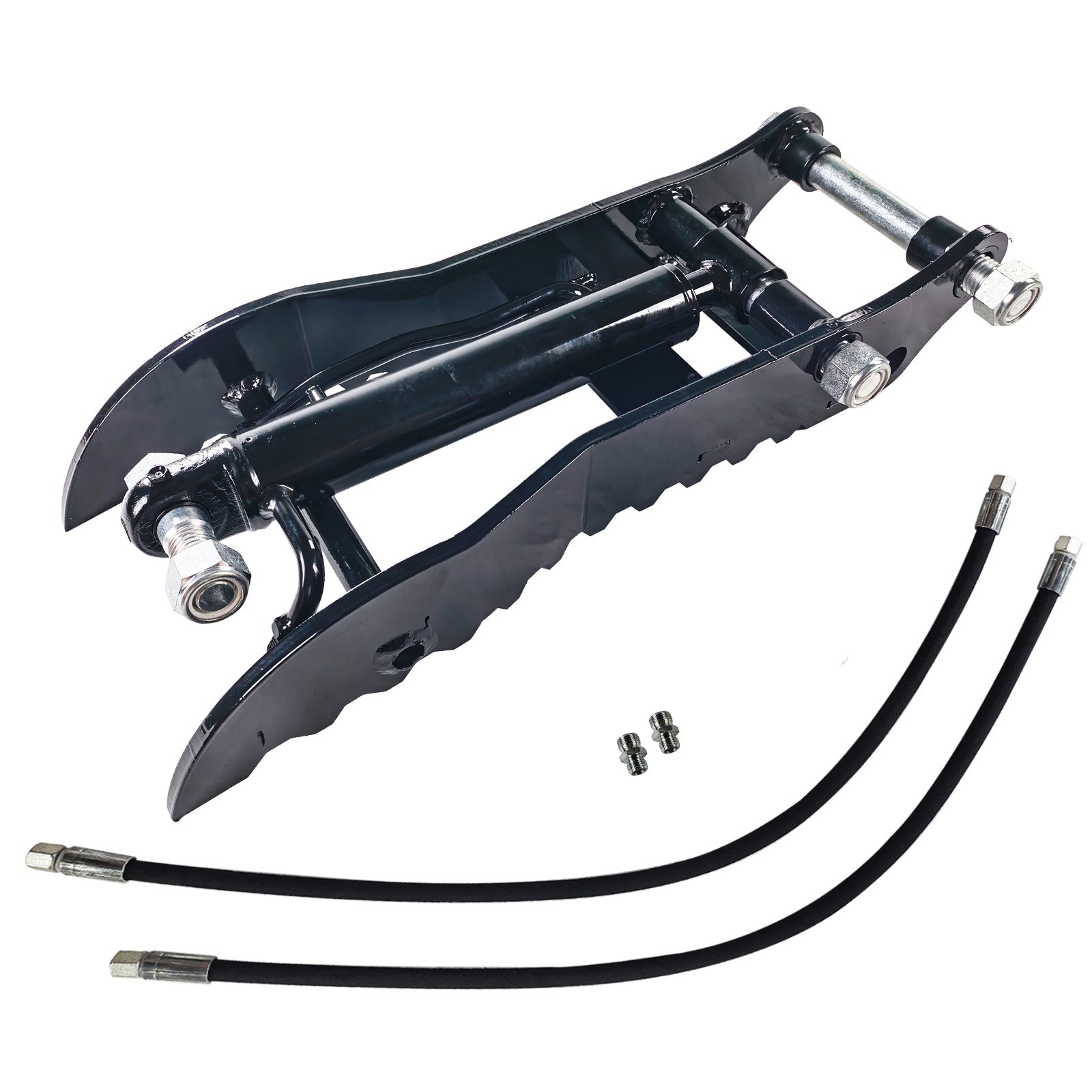 Mini Excavator Hydraulic Thumb kit for 0.8-1.5Ton Diggers, fits Single-hole Grab