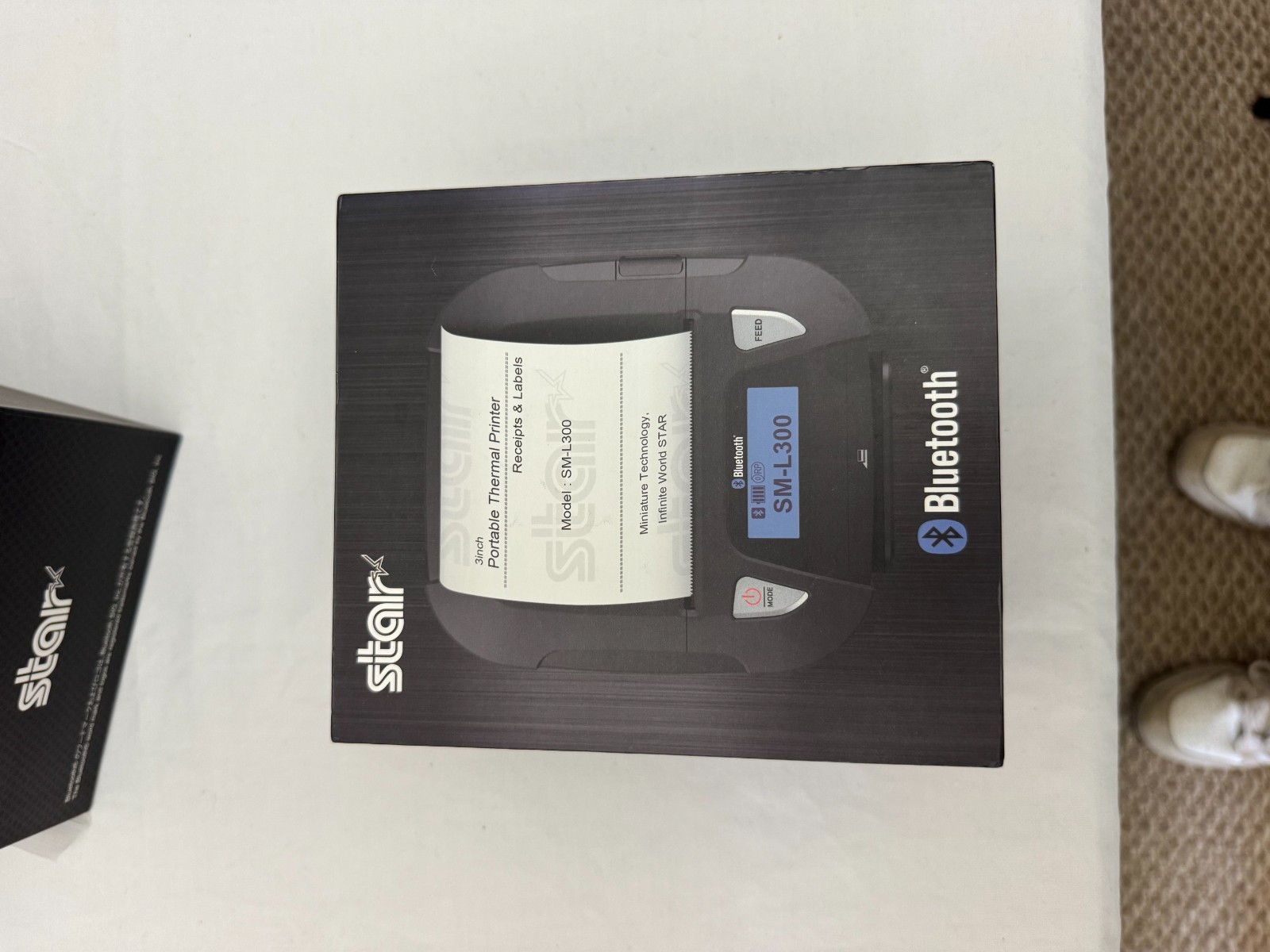 Star Micronics SM-L300 Bluetooth Mobile Thermal Receipt Label Printer 3\