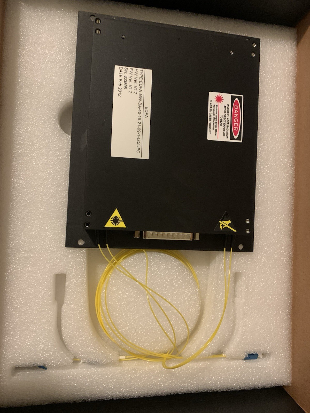 EDFA Erbium-Doped Fiber Amplifier Module EDFA-MW-BA-40-15-21-09-1-LC/UPC 1550nm