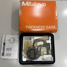 Mitutoyo 547-316S Thickness Gauge with Groove Thickness Blade Anvil - New picture