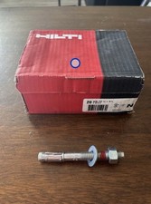 HILTI 1/2 in. x 4 1/2 in .5 x 4.5 Steel Zinc Plated Concrete Wedge Anchor 20 Pk picture