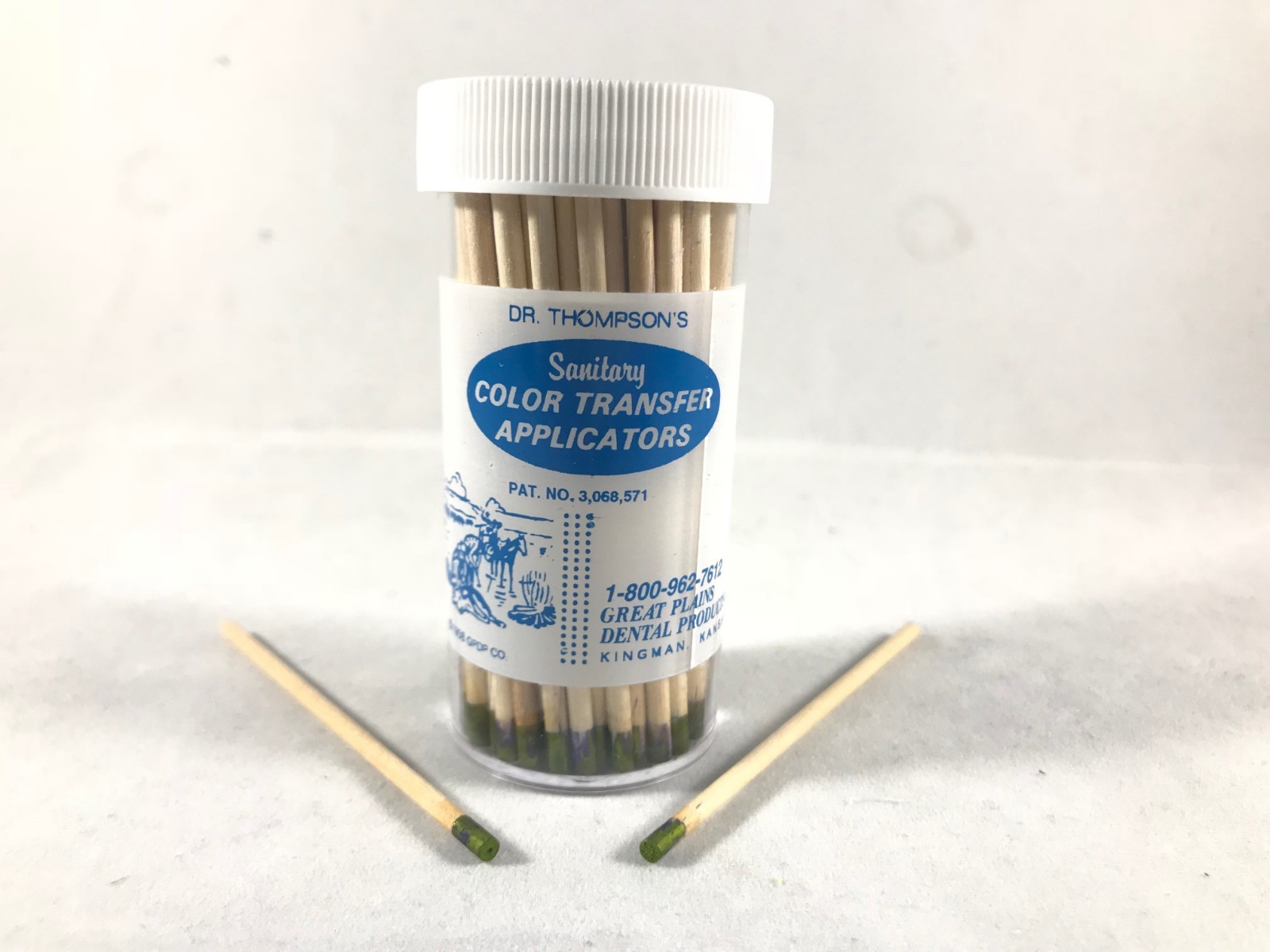 Dr. Thompson's Color Transfer Applicators 150/pk - Great Plains Dental Products Dr. Thompson's Color Transfer Applicators 150/pk - Great Plains Dental Products