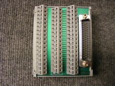Wago 50 Pin D-Sub Terminal Block Cat No. 50036746 DIN Mount Spring Cage Cl;amp picture