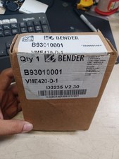 BENDER VME420-D-1 VOLTAGE MONITOR 1PH AC/DC B93010001 picture