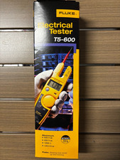  Fluke T5-600 Electrical Tester 600V AC/DC 100A OpenJaw Current Tester picture