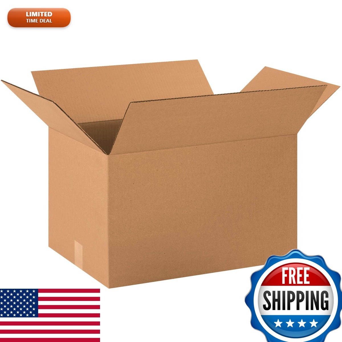 Aviditi AVS201412 Corrugated Cardboard Box Medium 20 x 14 x 12 Pack of 20 Aviditi AVS201412 Corrugated Cardboard Box Medium 20 x 14 x 12 Pack of 20