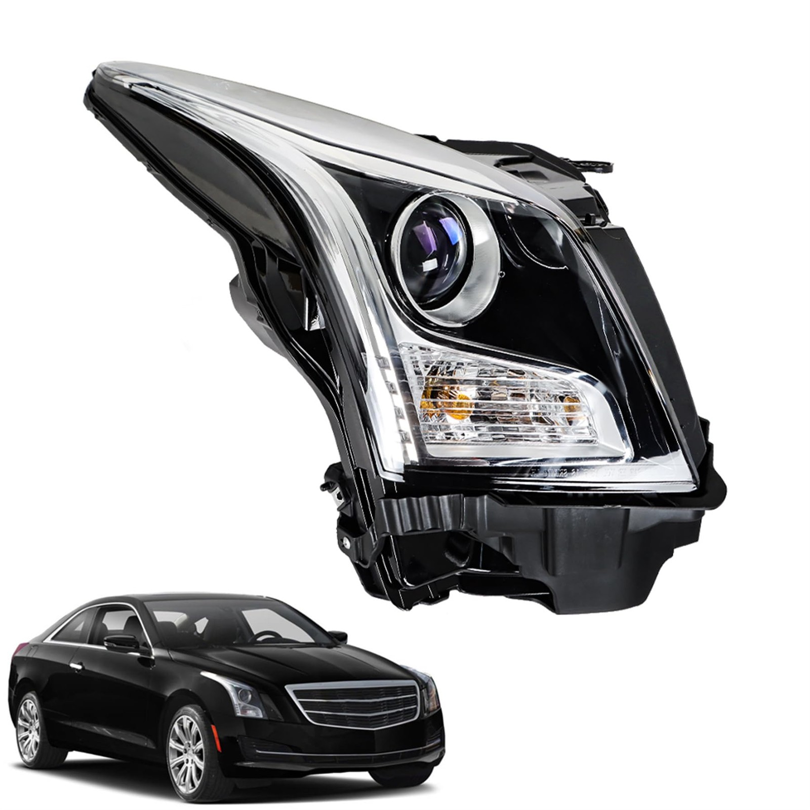 Passenger Side Headlight Headlamp Assembly Right RH Passenger Side Headlight Headlamp Assembly Right RH