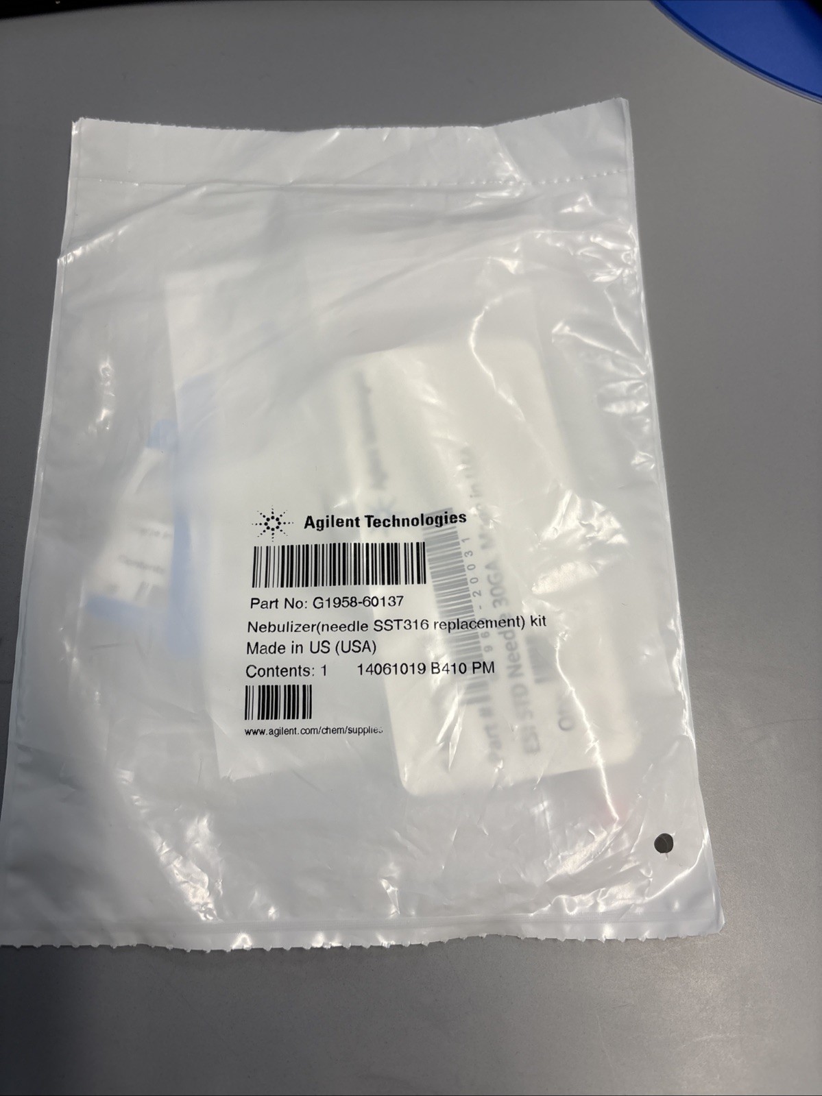 New Agilent G1958-60137 SST316 replacement kit New Agilent G1958-60137 SST316 replacement kit