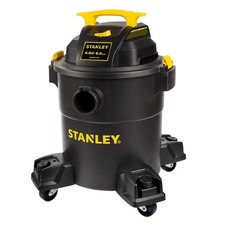 Wet Dry Vacuum 6 Gallon 4.0 HP Black Stanley SL18116P Wet Dry Horsepower bagless picture