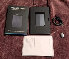PLAUD Plaud Note Pro AI Voice Recorder Handheld USB w/ Cable, Adapter, Manuals picture