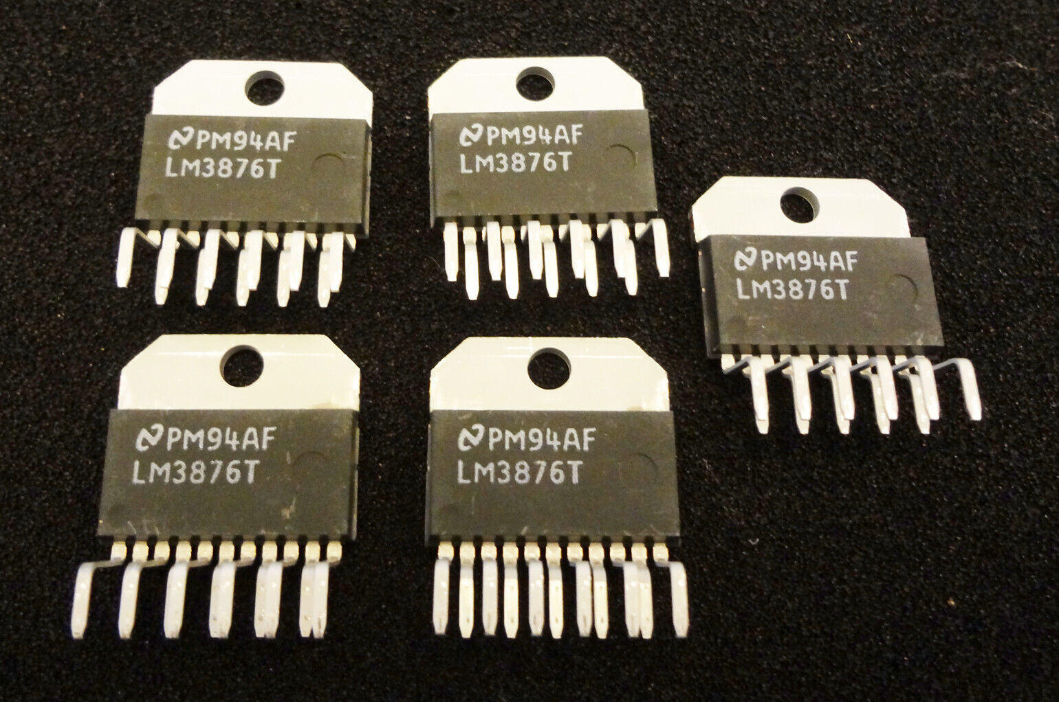 5pcs National Semiconductor LM3876T Integrated Circuit 56W Audio Amplifier IC
