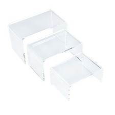 3 Piece Small Acrylic Riser Jewelry Display Set AZM  picture