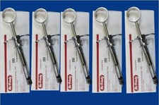 Lot of 5 Hu-Friedy Dental Aspirating Syringes CW Style 1.8ml German Stainless picture