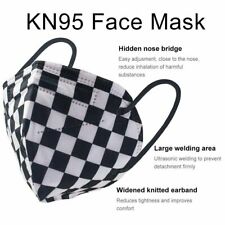 10/50/100 Pcs Black KN95 Protective 5 Layer Face Mask BFE 95% Disposable Masks picture