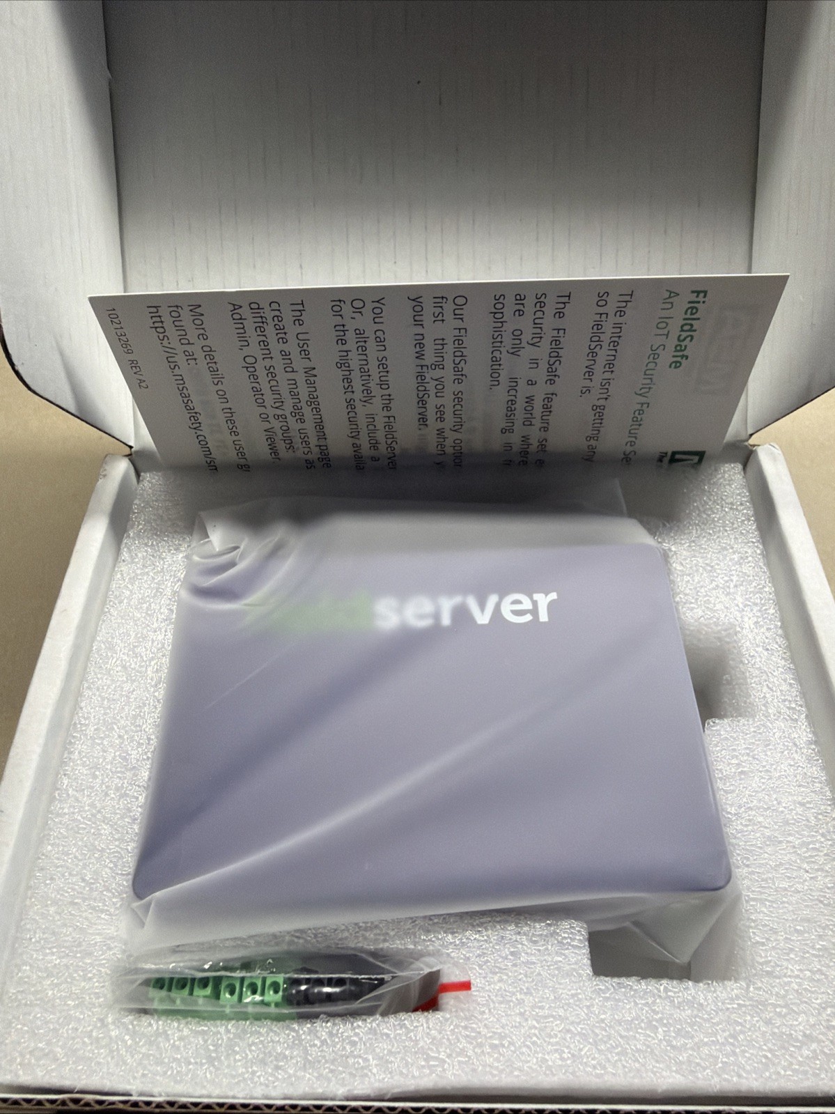 NEW MSA FS-QS-2010-F Fieldserver Quickserver 250 Gateway NEW MSA FS-QS-2010-F Fieldserver Quickserver 250 Gateway