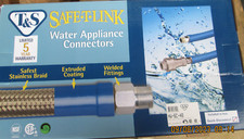 T & S HW-6C-48 Safe T Link Water Hose w/ Quick Disconnect 1/2