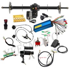 40'' Differential Rear Axle Kit 36V 1000W Motor Full Set for ATV Quad Tractor US picture