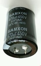  SAMXON  Original Electrolytic Capacitor , 470uF ,450 V , Shipped from USA - New picture