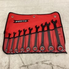 PROTO JSCR-9S Combination Wrench Set Black Chrome 9 Tools picture