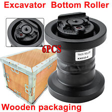 6PCS Bottom Roller Fits Kubota KX033-4 Replacement Undercarriage RC788-21702 New picture
