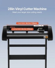 VEVOR KI-720A 28in Vinyl Cutter Cutting Plotter Machine, USB/COM, Metal Stand picture