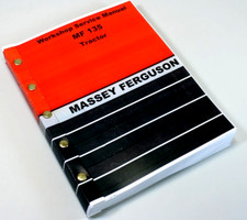 Massey Ferguson 135 Tractor Factory Service Manual Repair Workshop Shop Mf135 picture