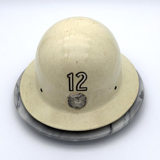 Vintage Willson Super Tough Fiberglass Hard Hat Full Brim Style No. 12 USA picture