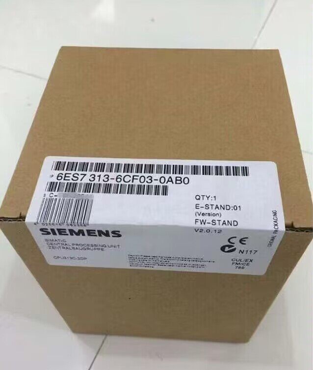 New Siemens 6ES7313-6CF03-0AB0 SIMATIC PLC Module Industrial Automation New Siemens 6ES7313-6CF03-0AB0 SIMATIC PLC Module Industrial Automation