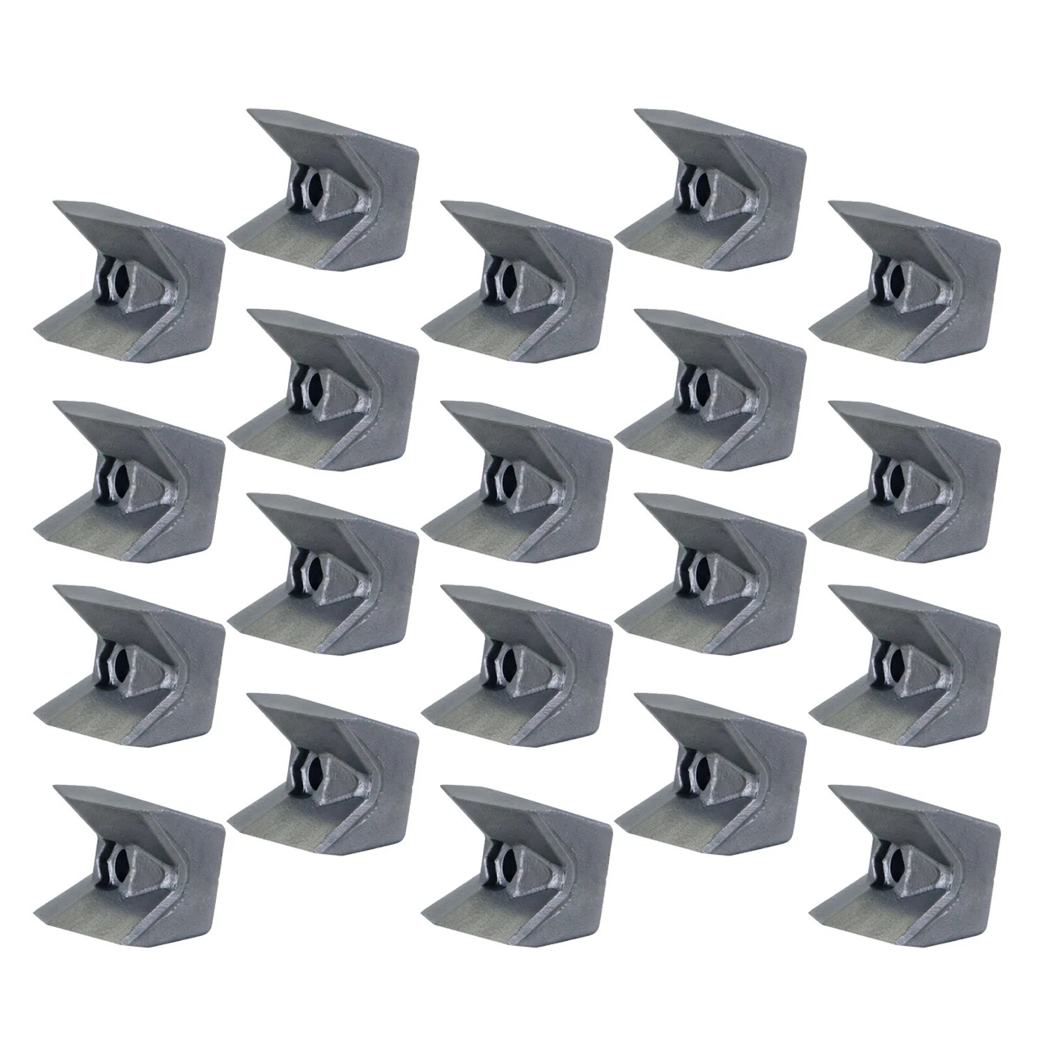 20× Fecon Cubit Reversible Knife Teeth Fits For Fecon FMX VMX Series Excavator 20× Fecon Cubit Reversible Knife Teeth Fits For Fecon FMX VMX Series Excavator