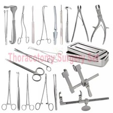 24 Pcs Thoracotomy Surgery Set Surgical Instruments for Thoracic Procedures picture